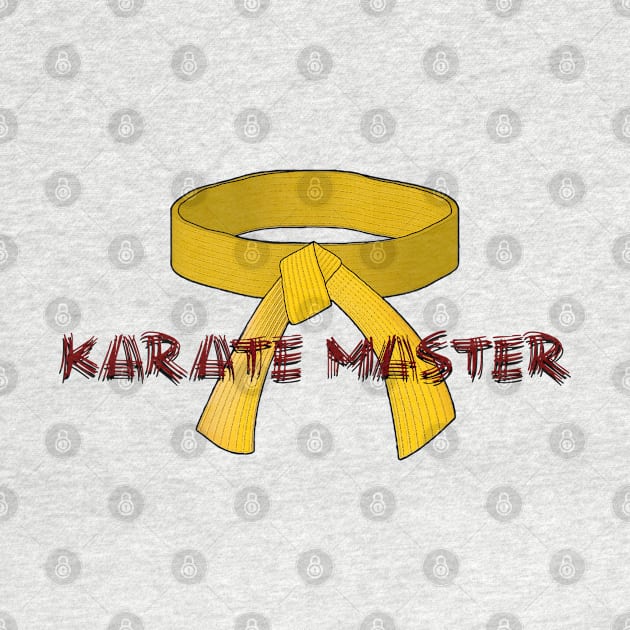 Yellow Belt Karate Master by TenomonMalke